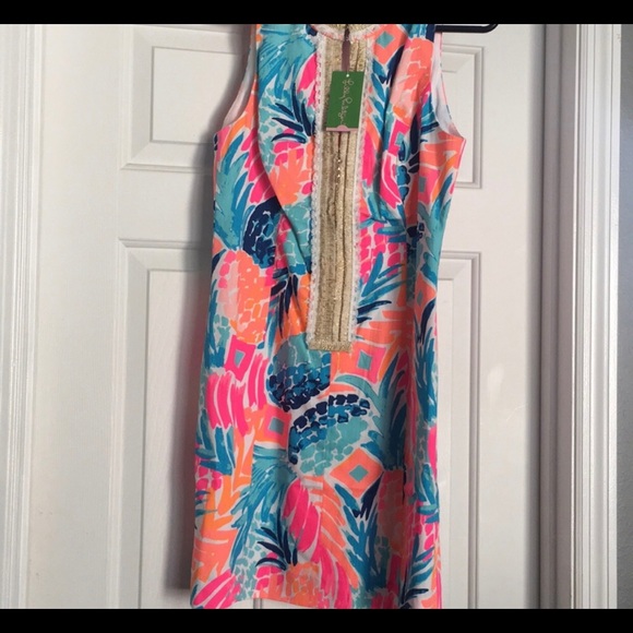 Lilly Pulitzer Alexa Shift Dress, RARE - Picture 6 of 6